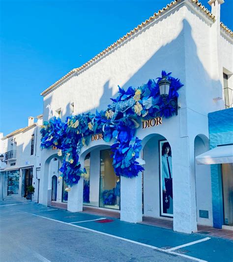 dior marbella beach|marbella shops.